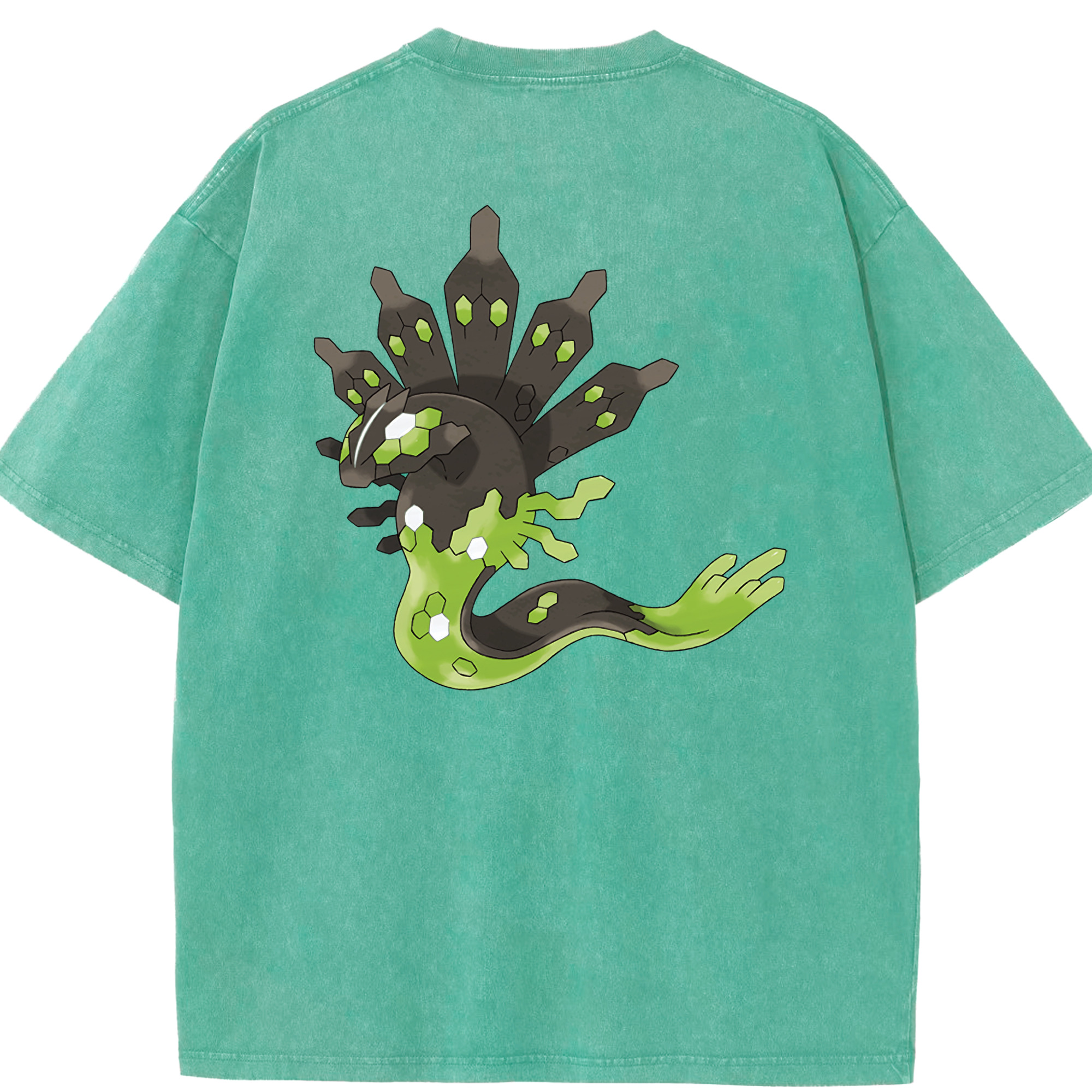 （画像用） ポケットモンスター Pokémon 綿100% ヴィンテージ風 半袖Tシャツ（背面プリント）